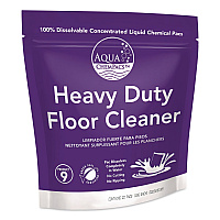 Diversey Aqua ChemPacs Heavy Duty Floor Cleaner, Lavender Scent, 20 ChemPacs/Pack (9320901)