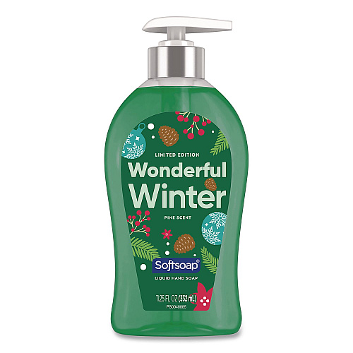 Softsoap Limited Edition Wonderful Winter Liquid Hand Soap, Pine Scent, 11.25 oz Pump Bottle (61023766)