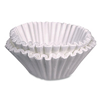BUNN Coffee Filters, 12 Cup Size, Flat Bottom, 500/Bag, 2 Bags/Carton (BUN05313)