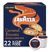 Lavazza Caramel Biscotti Coffee K-Cup, 22/Box (5000384732)