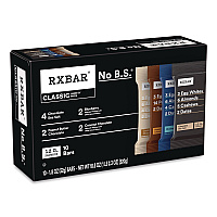 RXBAR Adult Bars Variety Pack, 1.8oz Bar, (4) Chocolate Sea Salt, (2) Blueberry, (2) Coconut Chocolate, (2) Peanut Butter Chocolate (KEE00725)