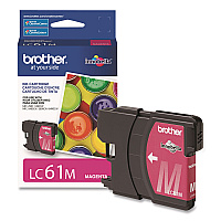Brother LC61MS Innobella Ink, 325 Page-Yield, Magenta