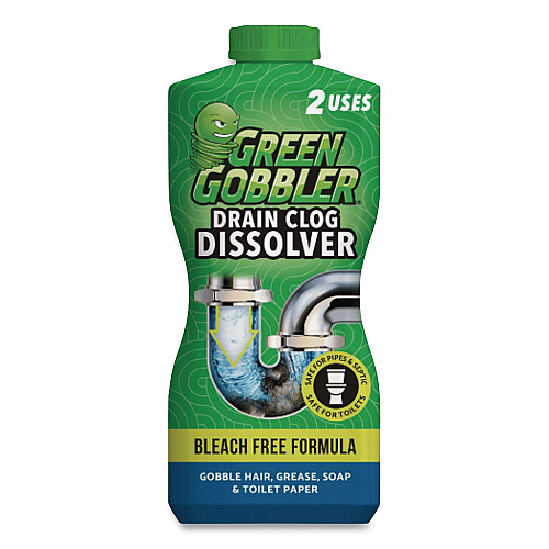 WEIMAN Green Gobbler Drain Clog Dissolver, 31 oz Bottle (G8015J)
