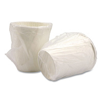 Staples Individually Wrapped Paper Hot Cups, 8 oz, White, 300/Pack (WC8T)