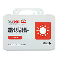 SUREFILL Heat Stress Kit - Large Plastic Case, 26 Pieces (SFHS25W)