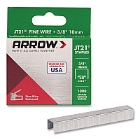 Arrow JT21 Standard Staples, 0.38