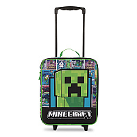 Bioworld Four-Piece Minecraft Carry-On Luggage Set, 11.75 x 6 x 14 (LRY6U4EMNCPP)