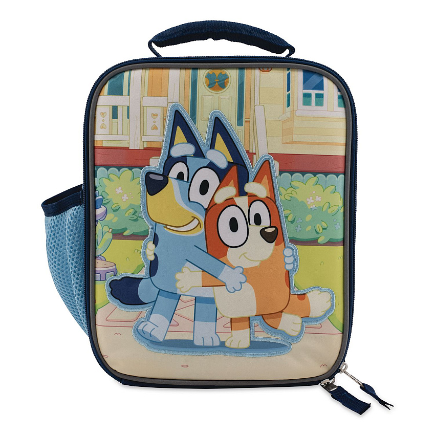 Accessory Innovations Bluey Sister Bond Kids Insulated Lunch Box, 7.5" x 3.5" x 9.5", Multicolor (S25BY61876ST)