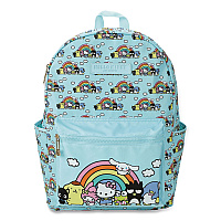Bioworld Hello Kitty and Friends Travel Backpack, Fits Devices Up to 15.9
