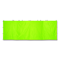 ergodyne SHAX 6197 Pop-Up Tent Sidewall, 10 ft x 20 ft x 10 ft, Polyester, Lime (12924)
