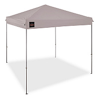 ergodyne SHAX 6001 Lightweight Pop-Up Tent, 10 ft x 10 ft, Polyester/Steel, White (12914)