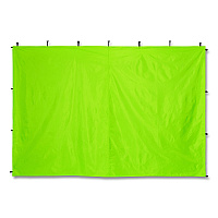 ergodyne SHAX 6194 Pop-Up Tent Sidewall, 10 ft x 10 ft, Polyester, Lime (12921)