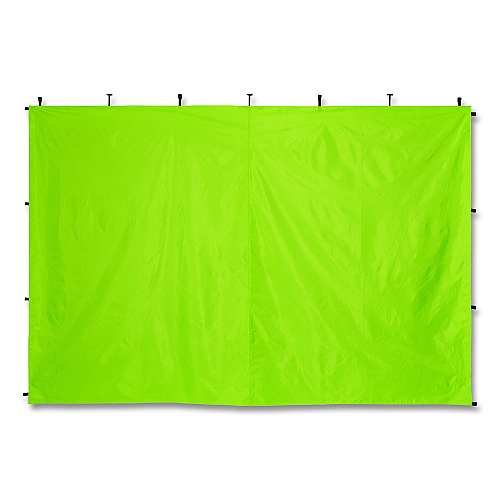 ergodyne SHAX 6194 Pop-Up Tent Sidewall, 10 ft x 10 ft, Polyester, Lime (12921)