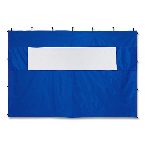 ergodyne SHAX 6195 Pop-Up Tent Sidewall with Mesh Window, 10 ft x 10 ft, Polyester, Blue (12928)
