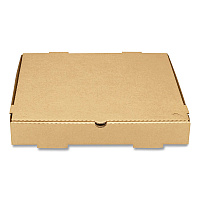 Karat Corrugated Pizza Box, 14 x 14 x 2, Kraft, Cardboard, 50/Carton (FPPBF14K)