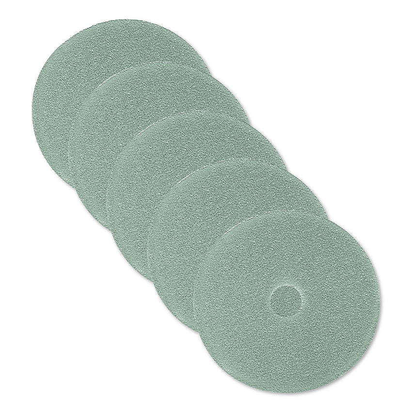 3M Ultra High-Speed Floor Burnishing Pads 3100, 24" Diameter, Aqua, 5/Carton (17438)