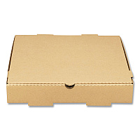 Karat Corrugated Pizza Box, 12 x 12 x 2, Kraft, Cardboard, 50/Carton (FPPBF12K)