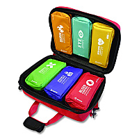 Modulator Emergency Response Bag, Standard, 6 Pieces, Fabric Case (M610B)