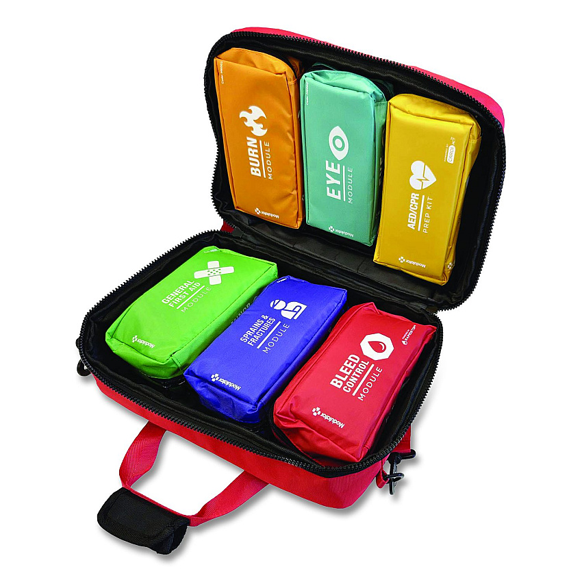Modulator Emergency Response Bag, Standard, 6 Pieces, Fabric Case (M610B)