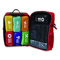 Modulator Trauma Backpack, without AED, Standard, 6 Pieces, Fabric Case (M600B1)