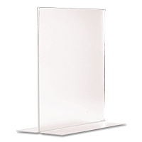 Excello Global Products Double-Sided Sign Holder, 8.5 x 11 Insert (SHT8511)