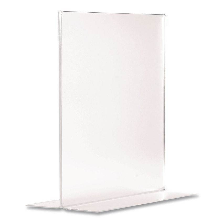 Excello Global Products Double-Sided Sign Holder, 8.5 x 11 Insert (SHT8511)