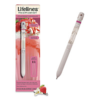 Lifelines Essential Oil Blends Pen Diffuser, Strawberry Milkshake Scent, White (LL123123)