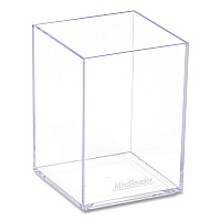 Mind Reader Plastic Pen Cup Holder, 2.5