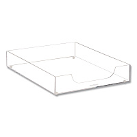 Mind Reader Acrylic Desk Tray, 10.25