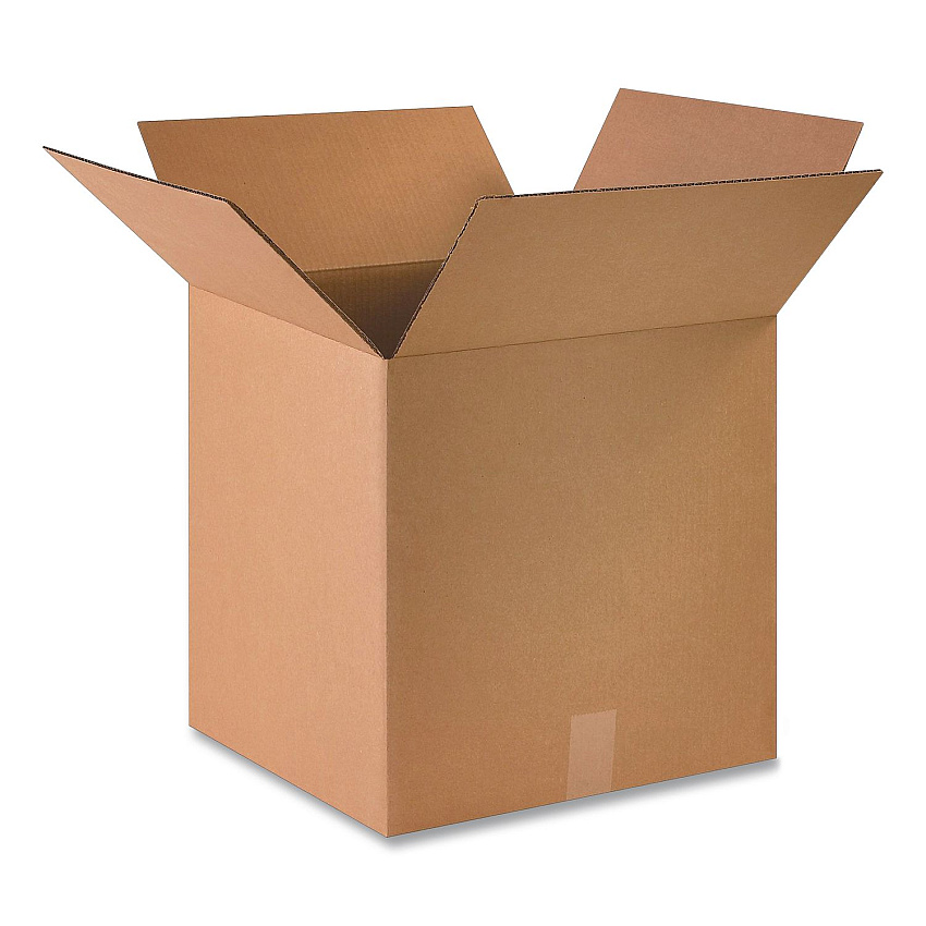 National Brand Shipping Boxes, Regular Slotted Container (RSC), 16" x 16" x 16", Kraft, 25/Bundle (161616)