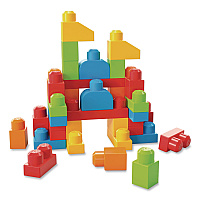 Mattel MEGA BLOKS Let's Build It, Ages 1 to 3, 40 Pieces (HKN40)