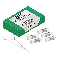 Pilot Dr. Grip Mechanical Pencil Eraser Refill for Pencil Marks, White, 5/Pack (70001)