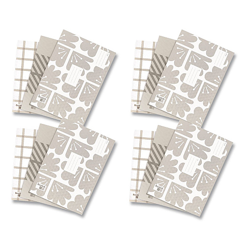 Scotch Designer Self-Sealing Bubble Mailer, #5, Self-Adhesive Closure, 10.5 x 15, Taupe, 12/Pack (8915DT512MC)