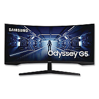 Samsung Odyssey G5 Curved WQHD LED Gaming Monitor, 34