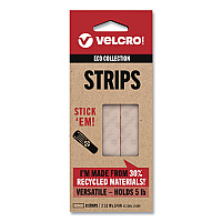 Velcro ECO Collection Hook-and-Loop Strips, 2.5