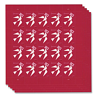 United States Postal Service 1 oz First-Class Forever Stamps, Love, 100/Pack (FORLOVE24100)
