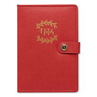 Markings by C.R. Gibson Debossed Leather Journal, 1-Subject, Randomly Assorted Cover, (256) 8.5 x 6 Sheets (MJ16A69)