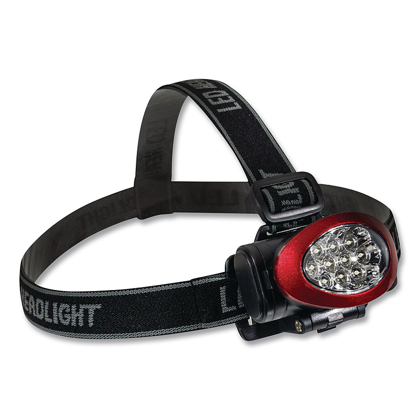 GoGreen Power LED Headlights, 3 AAA Batteries (Included), Red (G11310HLRD)