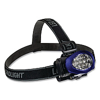 GoGreen Power LED Headlights, 3 AAA Batteries (Included), Blue (GG11310HLBL)