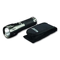 GoGreen Power LED Tactical Flashlight, 3 AAA Batteries (Included), Silver (GG113013T)