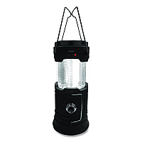 GoGreen Power COB LED Solar/Rechargeable Lantern, Lithium Ion Rechargeable Battery (Included), Dark Gray (GG11330LSPOP)