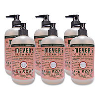 Mrs. Meyer's Clean Day Liquid Hand Soap, Geranium Scent, 12.5 oz, 6/Carton (391525)