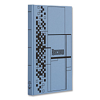 Adams Record Ledger Book, Record-Style Rule, Blue Cover, 12.12 x 7.62 Sheets, 300 Sheets/Book (ARB712CR3)