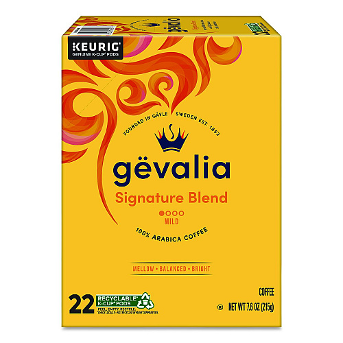 Gevalia Signature Blend K-Cup Pods, 22/Box (9557)