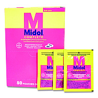 SUREFILL Midol Caplets, 2 Caplets/Packet, 50 Packets (ATMD50)