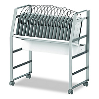 Luxor 16 Bay Open Charging Cart for 16 Devices, 27 x 14.75 x 30 (CHMC005)