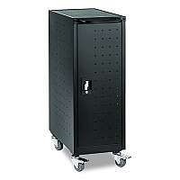 Luxor 12 Laptop/Chromebook Compact Charging Cart for 12 Devices, 14 x 21.15 x 39.62 (LLTP12B)