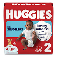 Huggies Little Snugglers Baby Diapers, Size 2, 12 lbs to 18 lbs, Disney Design, 29/Pack (49697PK)