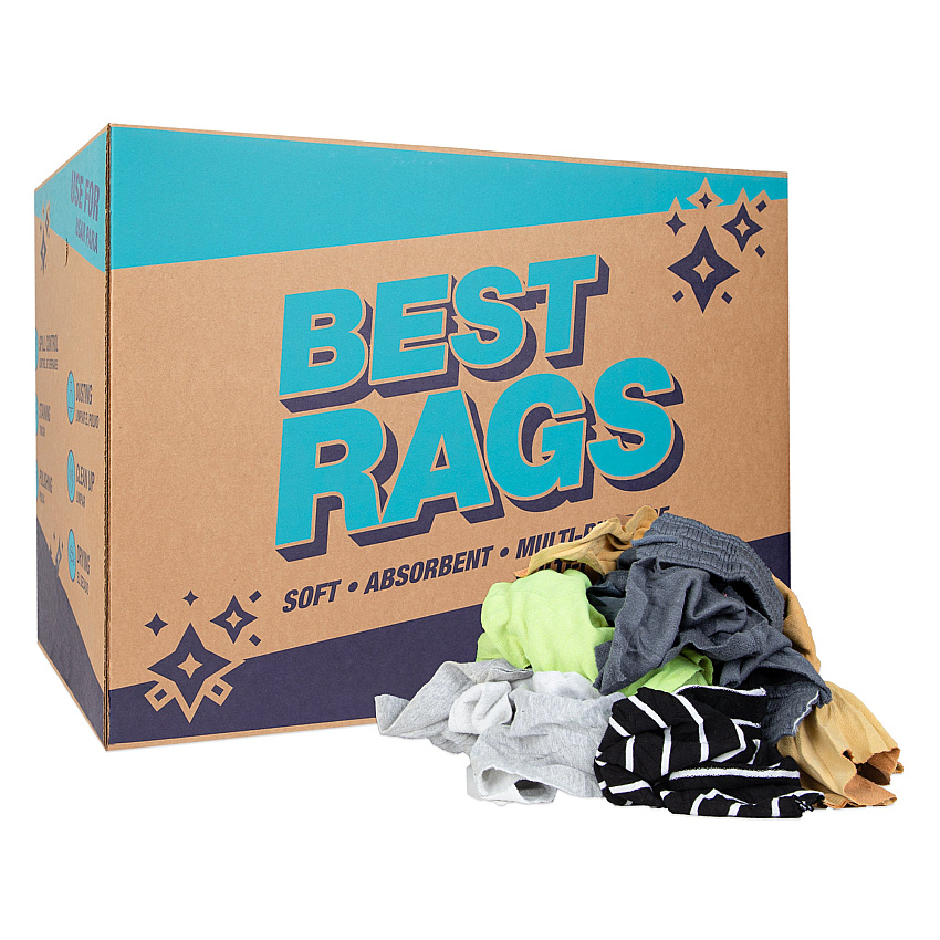 R-c13 Sweatshirt Reclaimed Rags Colors - 50lb Box (R-C13-50)