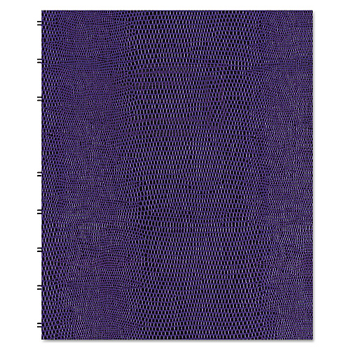 Blueline MiracleBind Notebook, 1-Subject, Medium/College Rule, Purple Cover, (75) 9.25 x 7.25 Sheets (AF915086)
